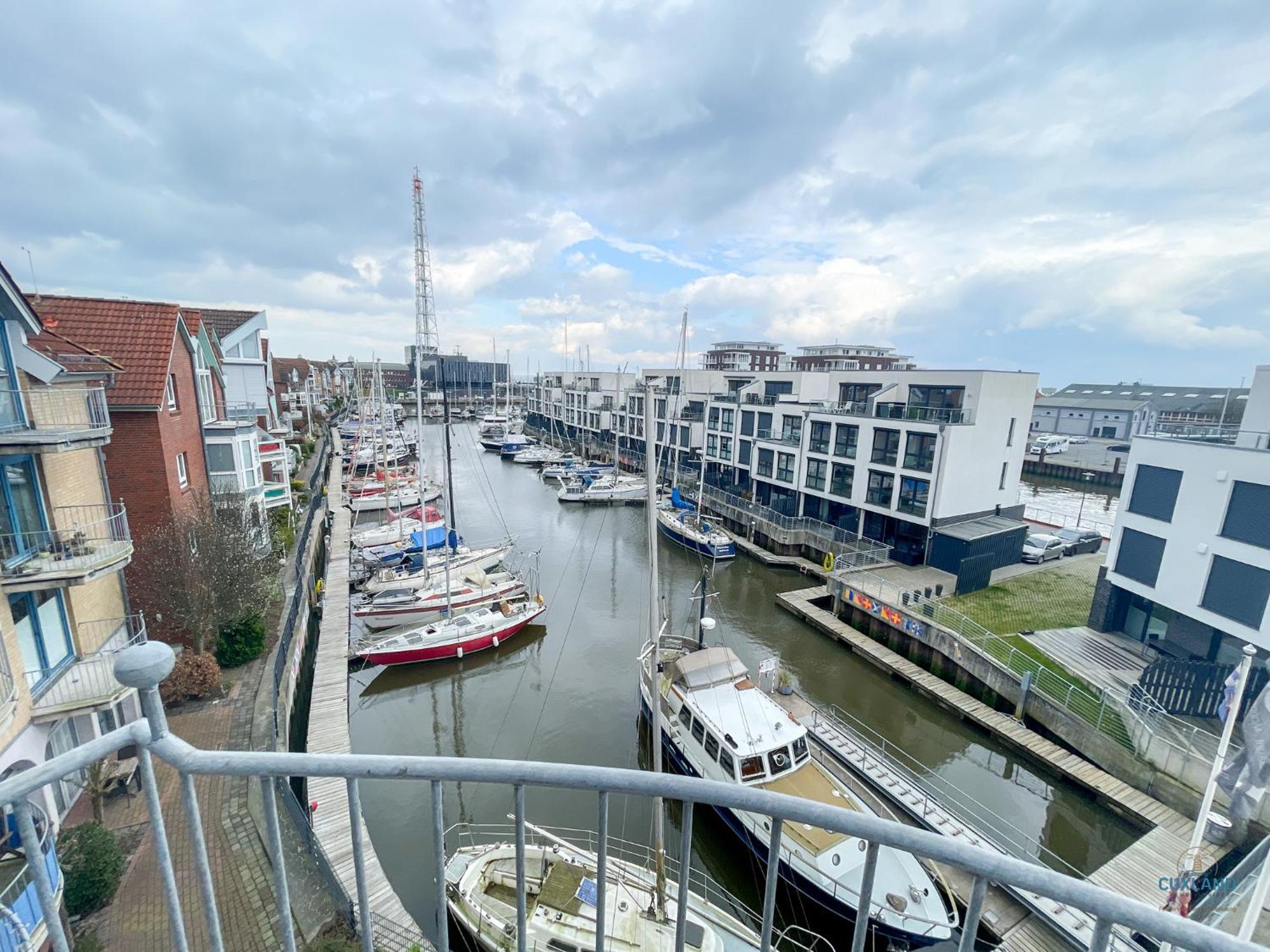 Urlaub Direkt In Der City Marina Cuxhaven Ngoại thất bức ảnh