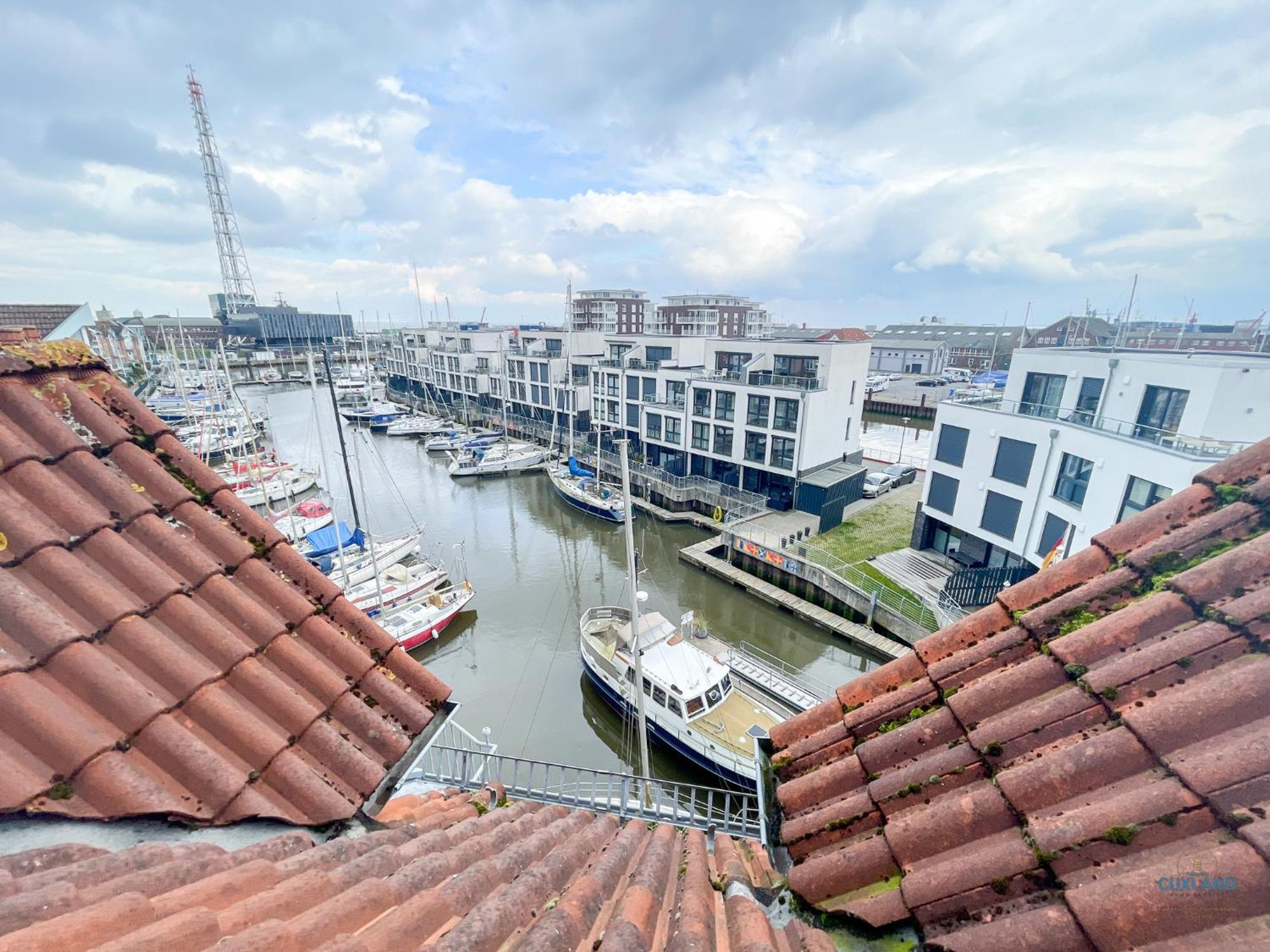 Urlaub Direkt In Der City Marina Cuxhaven Ngoại thất bức ảnh